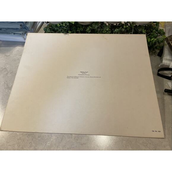 Bradbury Fine Art Print 16x20” Rolling Surf" Vivid Litho Ocean Waves Nature - Picture 3 of 9